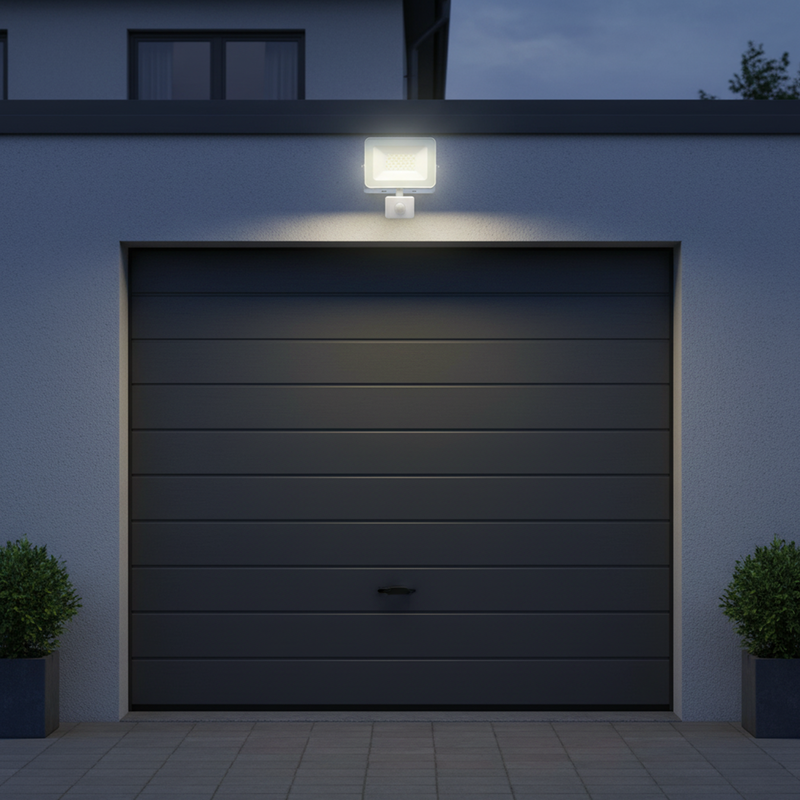 LED reflektor sa senzorom  Green Tech 4250 lm, 50W, 6500K, IP65, bijeli slika 3