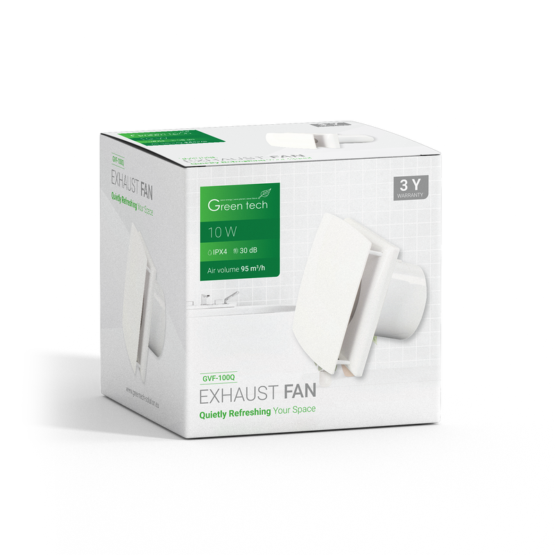 Ispušni ventilator Green Tech GVF-100Q slika 6