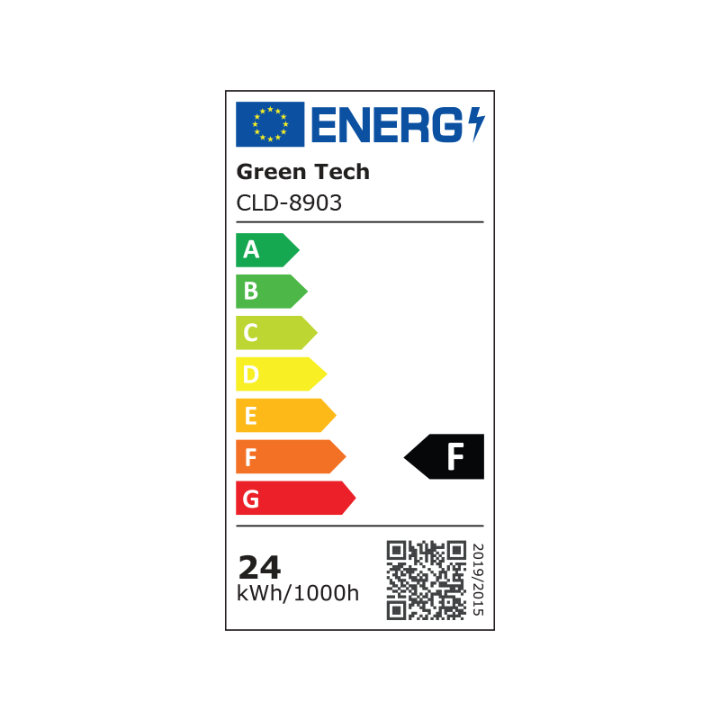 LED plafonjera Green Tech 24W, 4000K, promjer 38cm slika 6