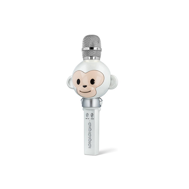 Mikrofon sa zvučnikom MaXlife MX-100 bluetooth dječji, bijeli