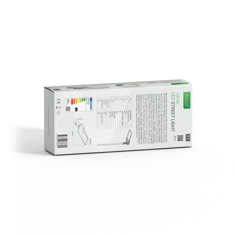 LED ulična svjet. Green Tech 150W, 19500lm, Philips LED, 3 CCT 3000K-4000K-6000K slika 3