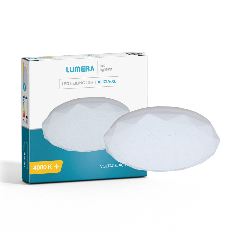 LED plafonjera Lumera Lighting Alicia, 36W, 4000K, promjer 50cm, zvjezdano nebo