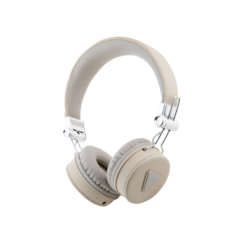 Slušalice Guess wireless, ENC, bež