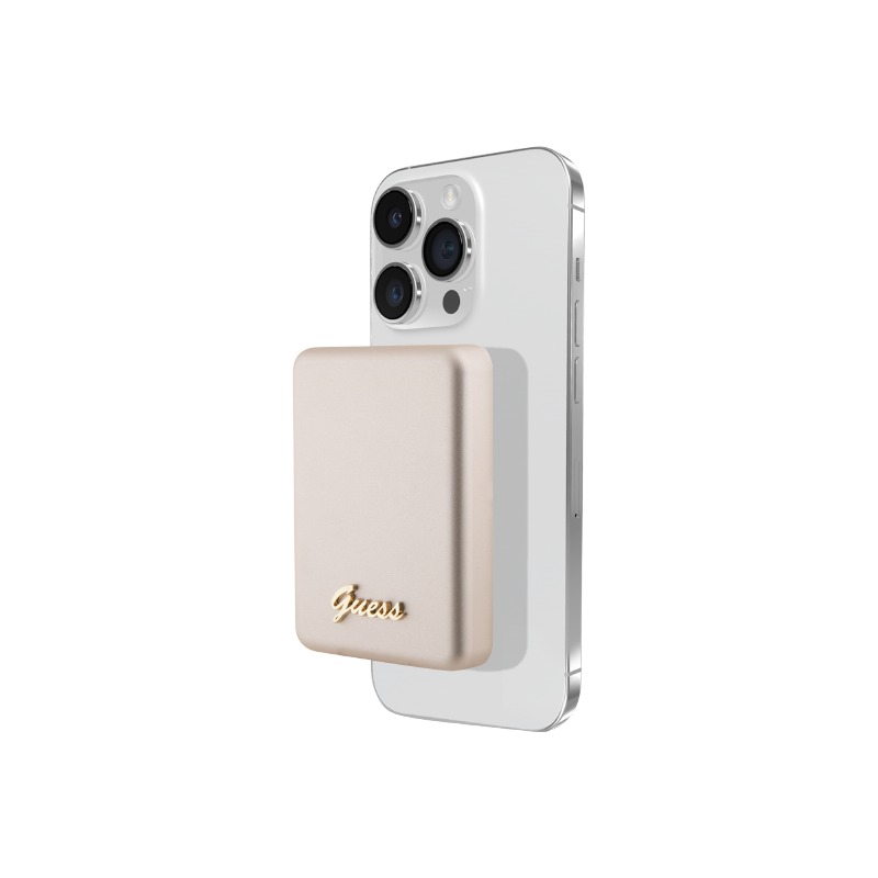 Power bank Guess 3000 mAh, 5W, MagSafe kompatibilan, zlatni