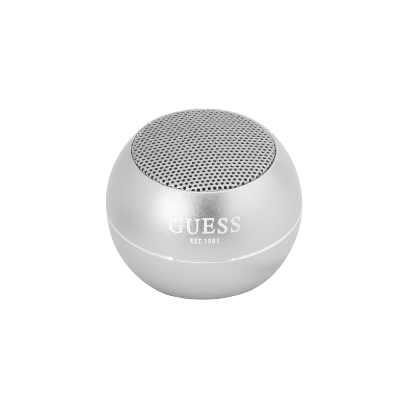 Zvučnik Guess bluetooth, srebrni
