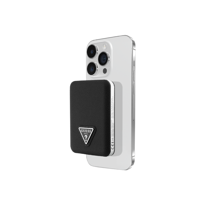 Power bank Guess 5000 mAh, MagSafe kompatibilan, crni