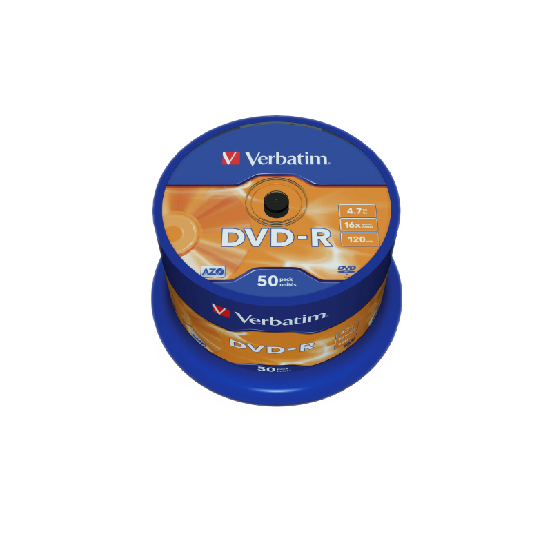 DVD-R Verbatim 4.7GB 16x, 50/1, spindle