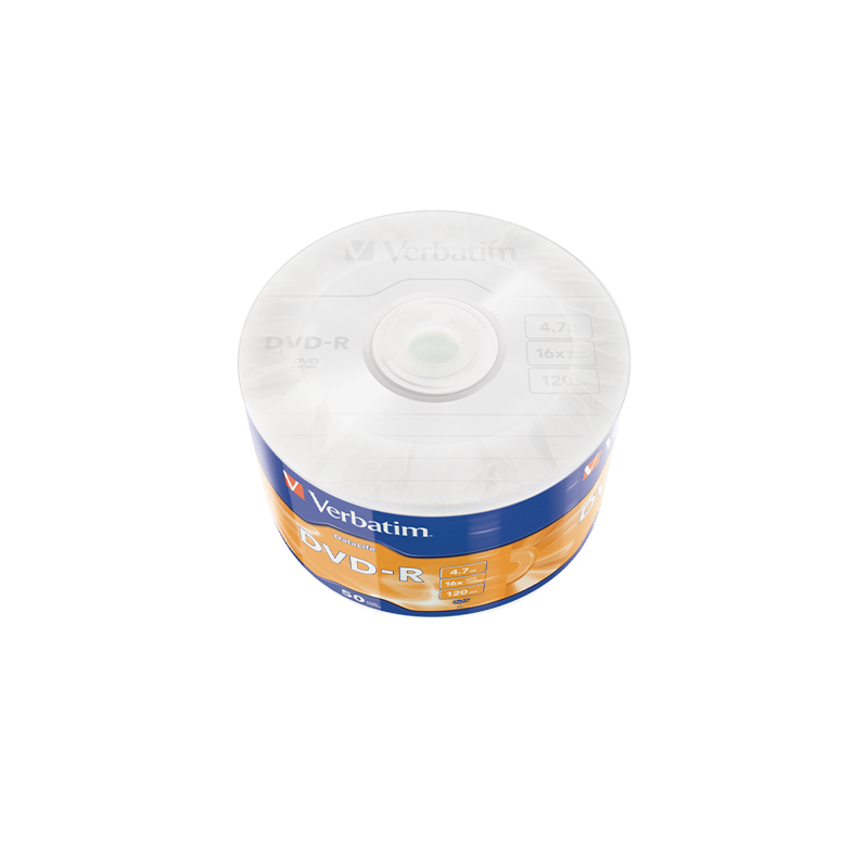 DVD-R Verbatim 4.7GB 16x, 50/1, wrap, DataLife