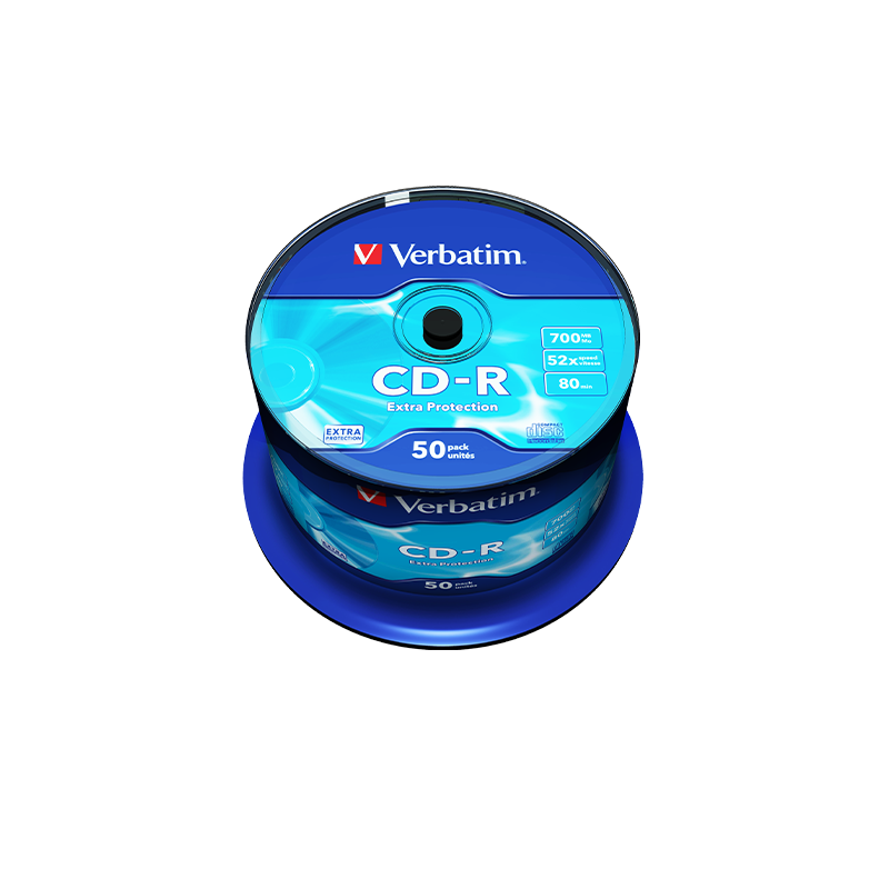 CD-R Verbatim 700MB 52x, 50/1, spindle