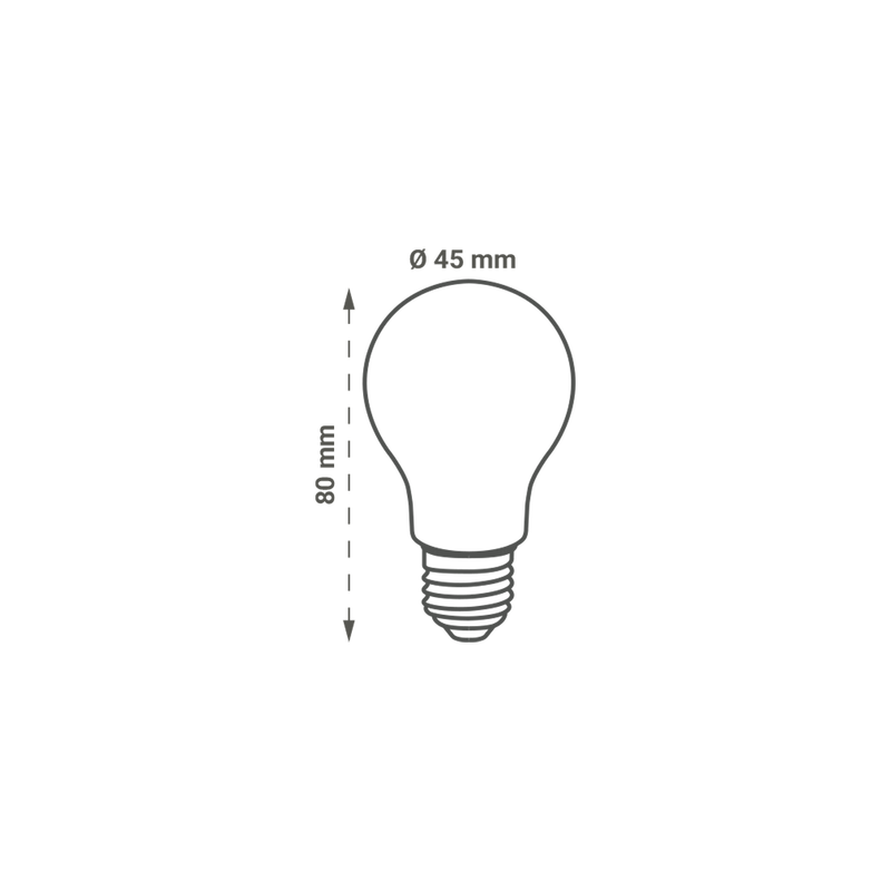 LED žarulja Green Tech 6W, 4000K, E27, G45, Flux: 600 lm, IP40, Epistar chip slika 5