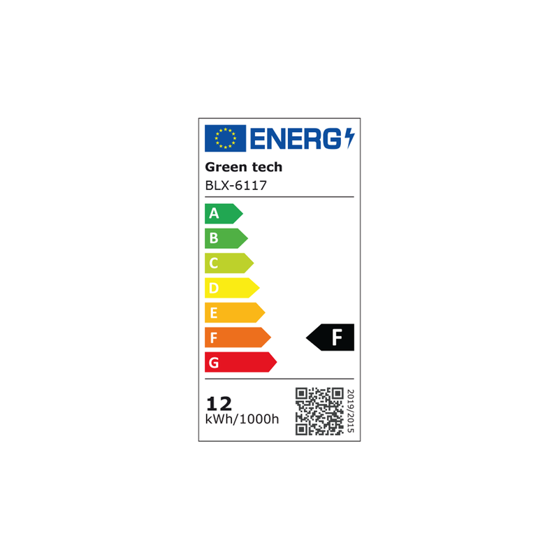 LED žarulja Green Tech 12W, 6000K, E27, A60, Flux: 1200 lm, IP40, Epistar chip slika 4