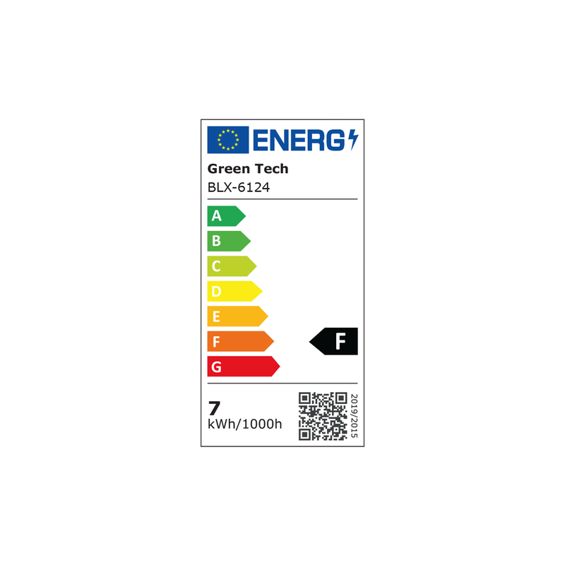 LED žarulja Green Tech 7W, 4000K, E27, T37, Flux: 700 lm, IP40, Epistar chip slika 4