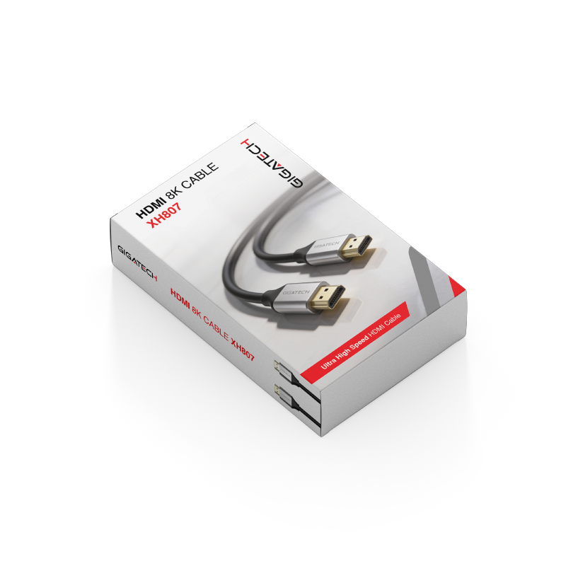 HDMI kabel Gigatech XH807, 3m, crni, 8K slika 6
