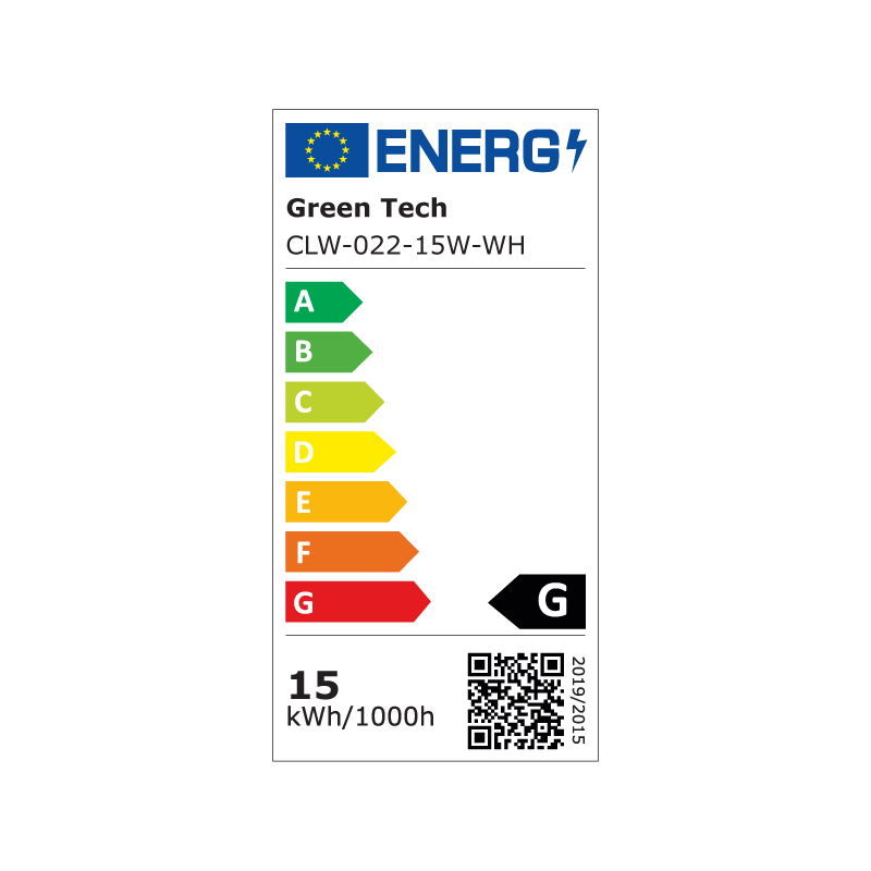 LED plafonjera Green Tech 15W, 3CCT, 30 cm, IP66, bijela slika 6