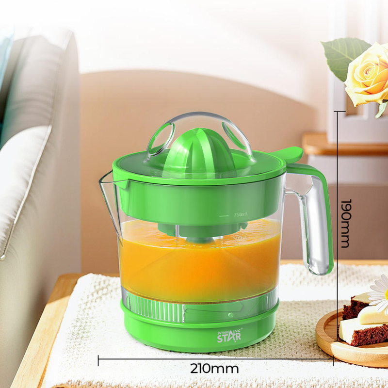 Citrusni sokovnik Winning Star ST-5579-GR, 0.75L, 30W, zeleni slika 5