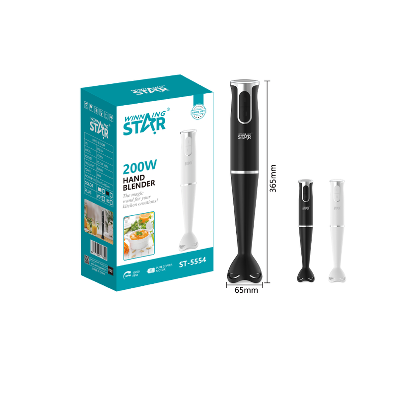 Štapni mikser Winning Star ST-5554-BK, 200W, crni slika 3