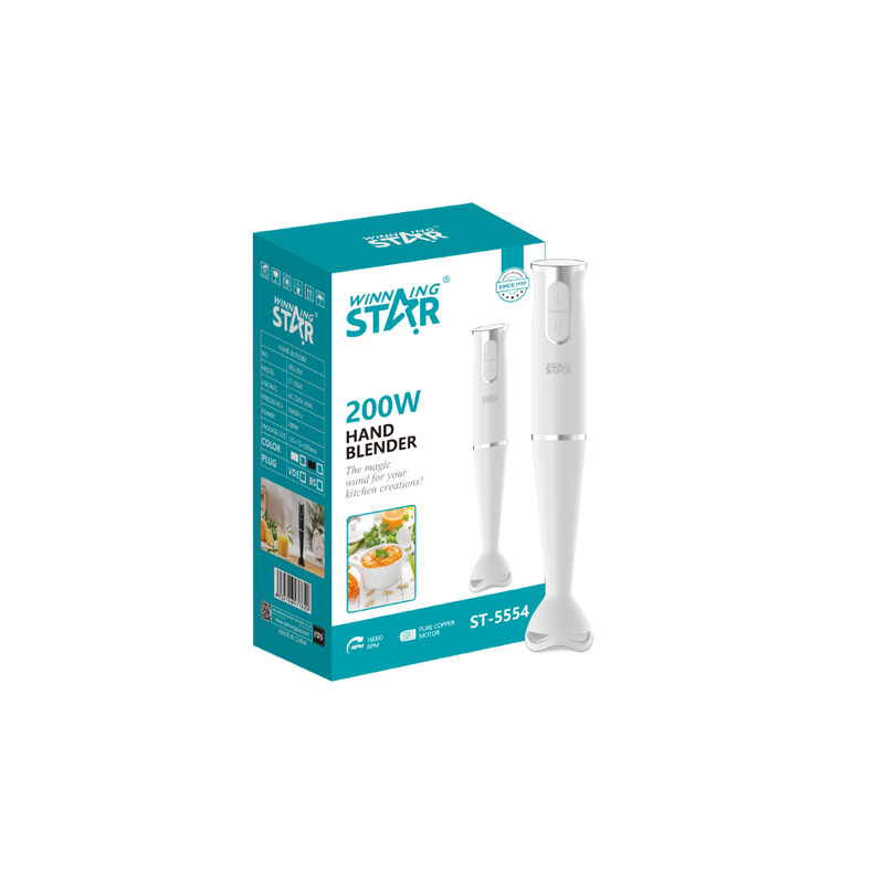 Štapni mikser Winning Star ST-5554-WH, 200W, bijeli