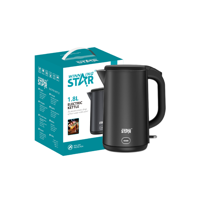 Kuhalo za vodu Winning Star ST-6019, 1.8L, 1800W, s održavanjem topline