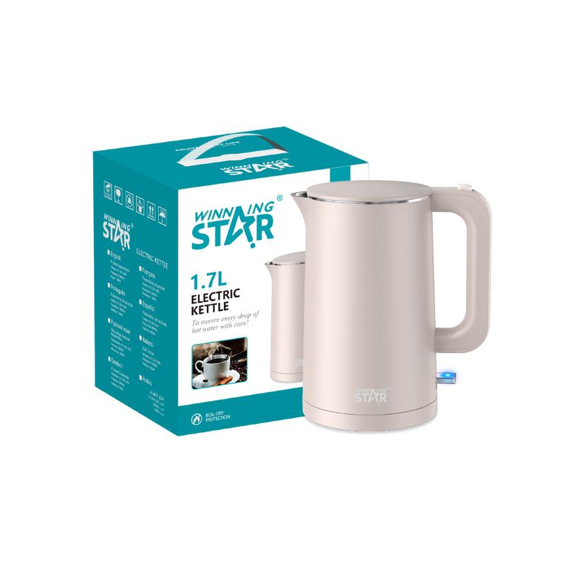 Kuhalo za vodu Winning Star ST-6044-PN, 1.7L, 1500W, pink