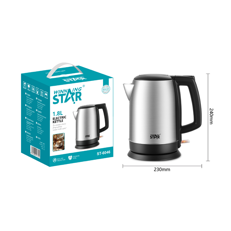 Kuhalo za vodu Winning Star ST-6046, 1.8L, 1500W slika 3