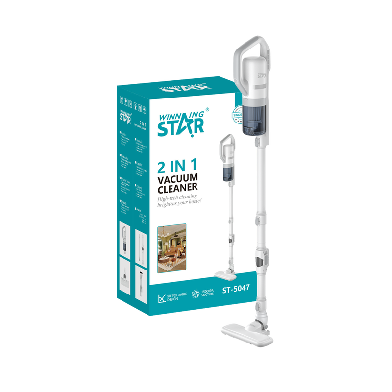 Usisavač Winning Star ST-5047, 0.5L, 450W, 2 u 1, štapni, sklopivi, žični