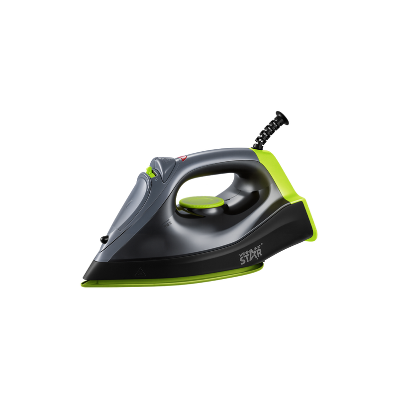 Pegla Winning Star ST-6120-GR, 2000W, crna + zelena, parna slika 3