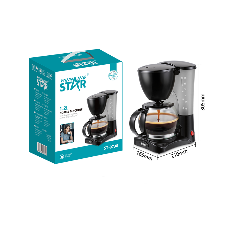 Aparat za filter kavu Winning Star ST-9738, 1.2L, 800W slika 4