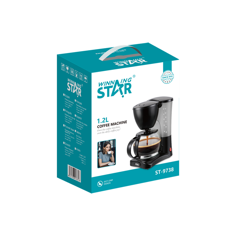 Aparat za filter kavu Winning Star ST-9738, 1.2L, 800W slika 3