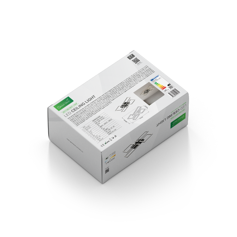 Stropna dekorativna svjetiljka Green Tech 136W, 3CCT slika 3