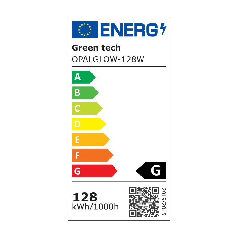 Stropna dekorativna svjetiljka Green Tech 128W, 3CCT slika 6
