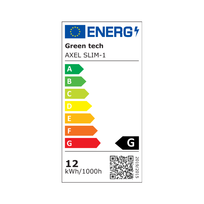 Zidna dekorativna svjetiljka Green Tech 12W, 3CCT slika 6