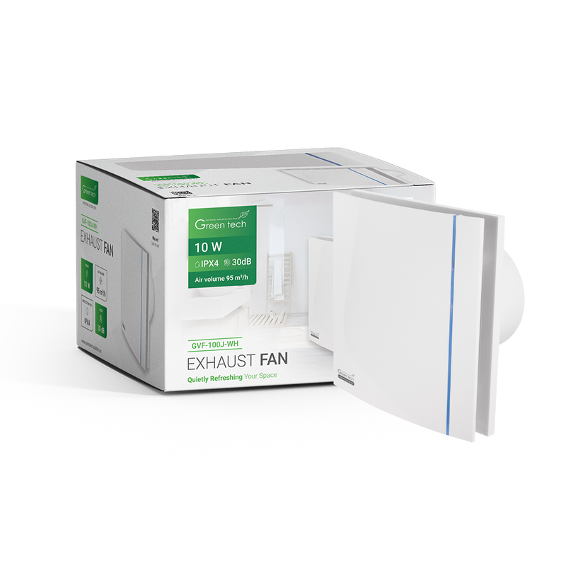 Ispušni ventilator Green Tech GVF-100J bijeli