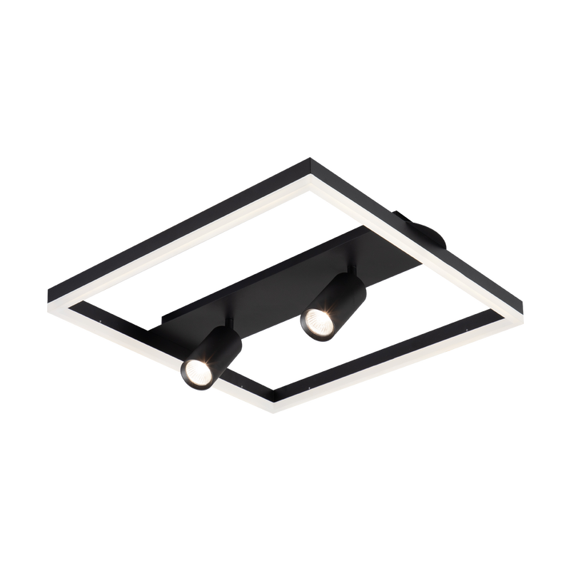 Stropna dekorativna svjetiljka Green Tech 36W, 3CCT + 2 x SPOT GU10 slika 3