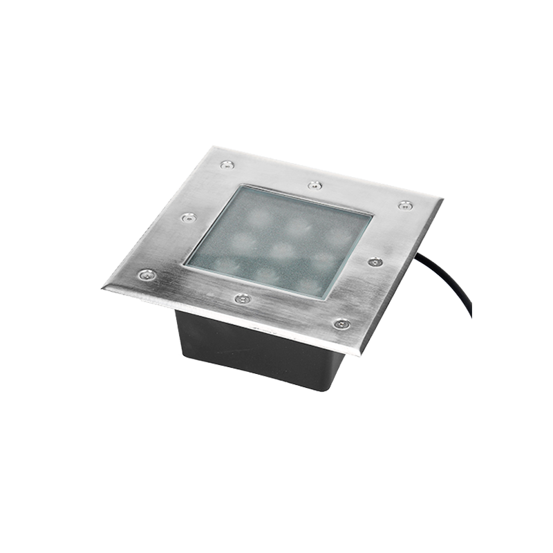 LED podna ugradna svjetiljka Green Tech 9W, 3000K, IP66