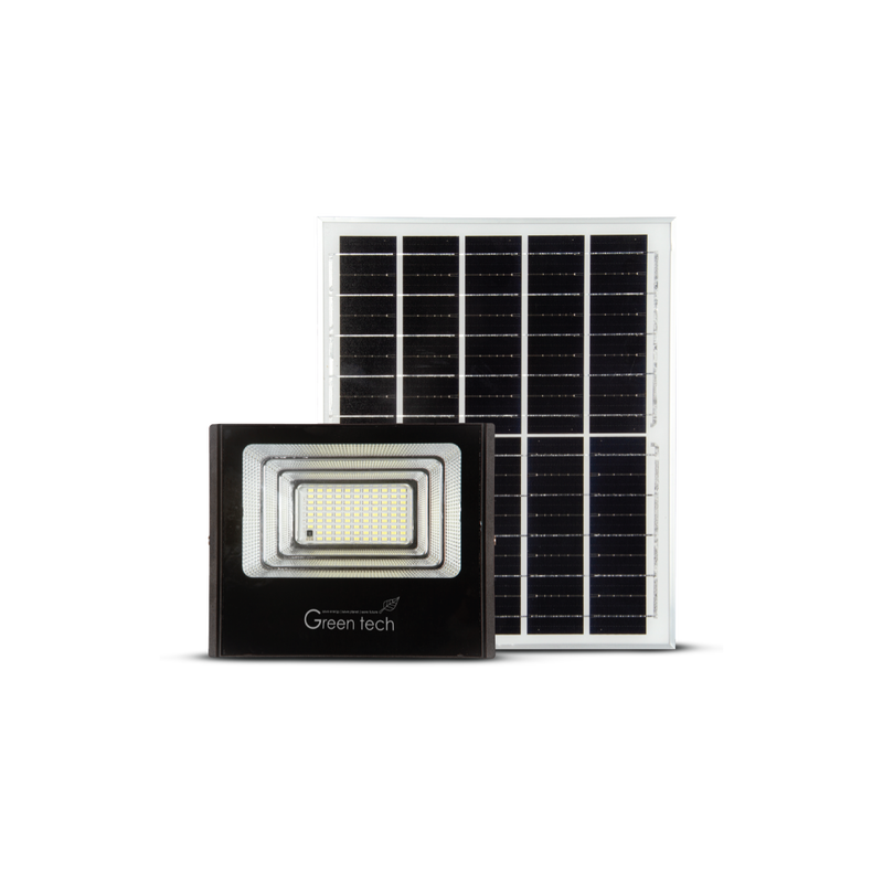 LED solarni reflektor Green Tech 60W, 6500K, IP65, solar slika 5