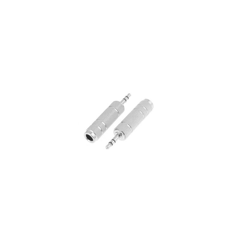 Konektor Gigatech 3.5mm (m) -6.35mm (f) 2/1