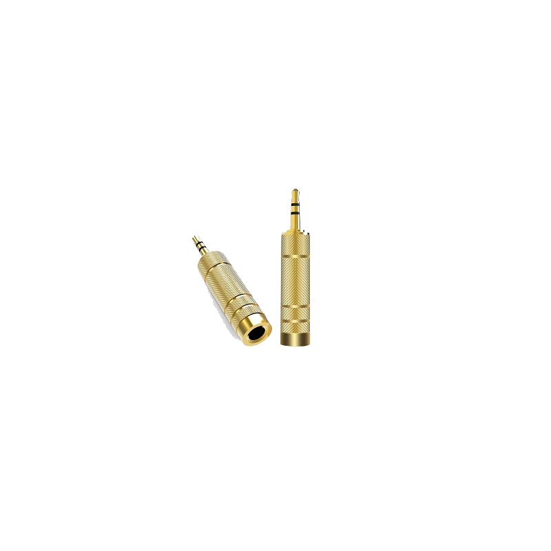 Konektor Gigatech 6.3mm (f) - 3.5mm (m) 2/1