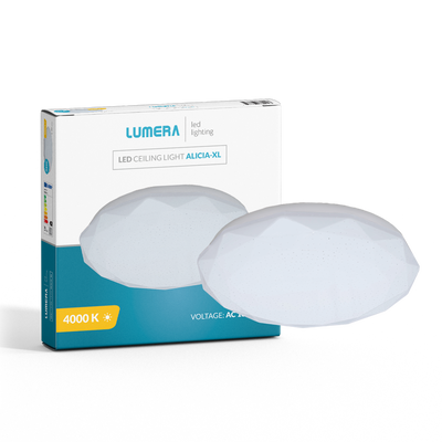 LED plafonjera Lumera Lighting Alicia, 18W, 4000K, promjer 35cm, zvjezdano nebo